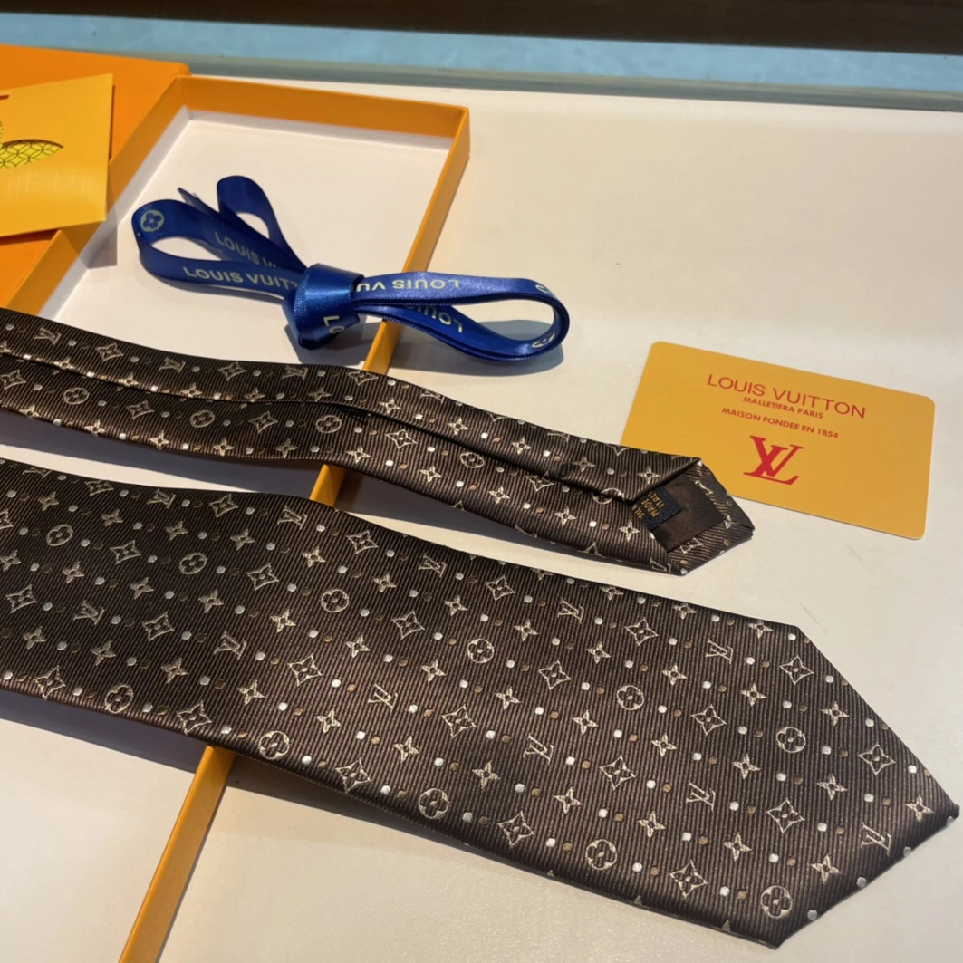 Refined 3289 Louis Vuitton LV Necktie For Men - Image 6