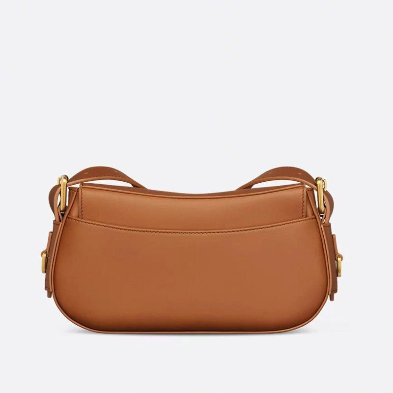 Small Dior Streetchic Bag In Vintage Smooth Calfskin Brown DailyWear 3808 - Image 3