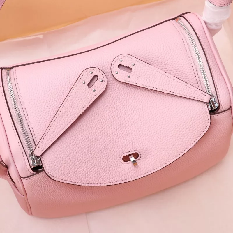 SmartChoice 1043 Hermes AAA Quality Handbags In Silver For Women - Image 4