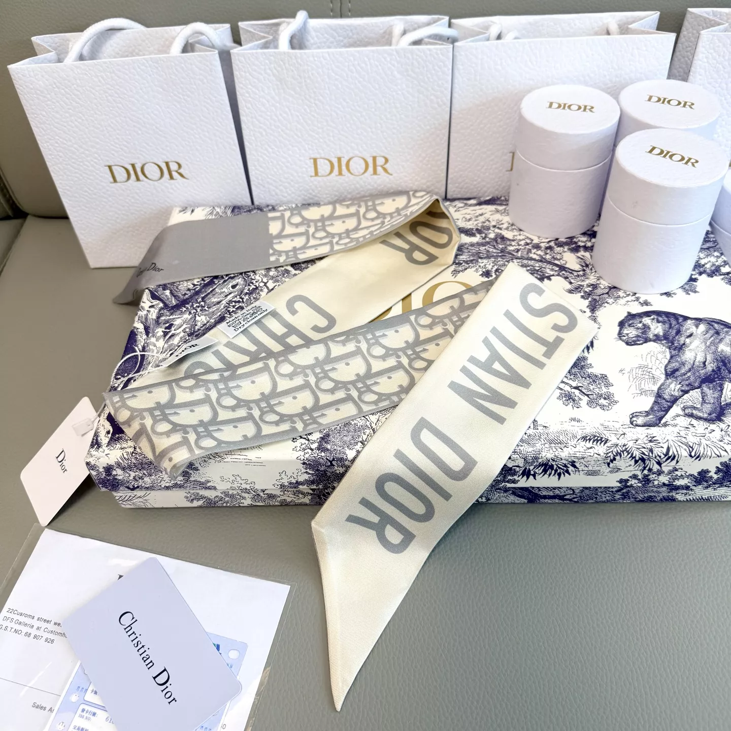 SmartChoice 6567 Christian Dior Silk Scarf