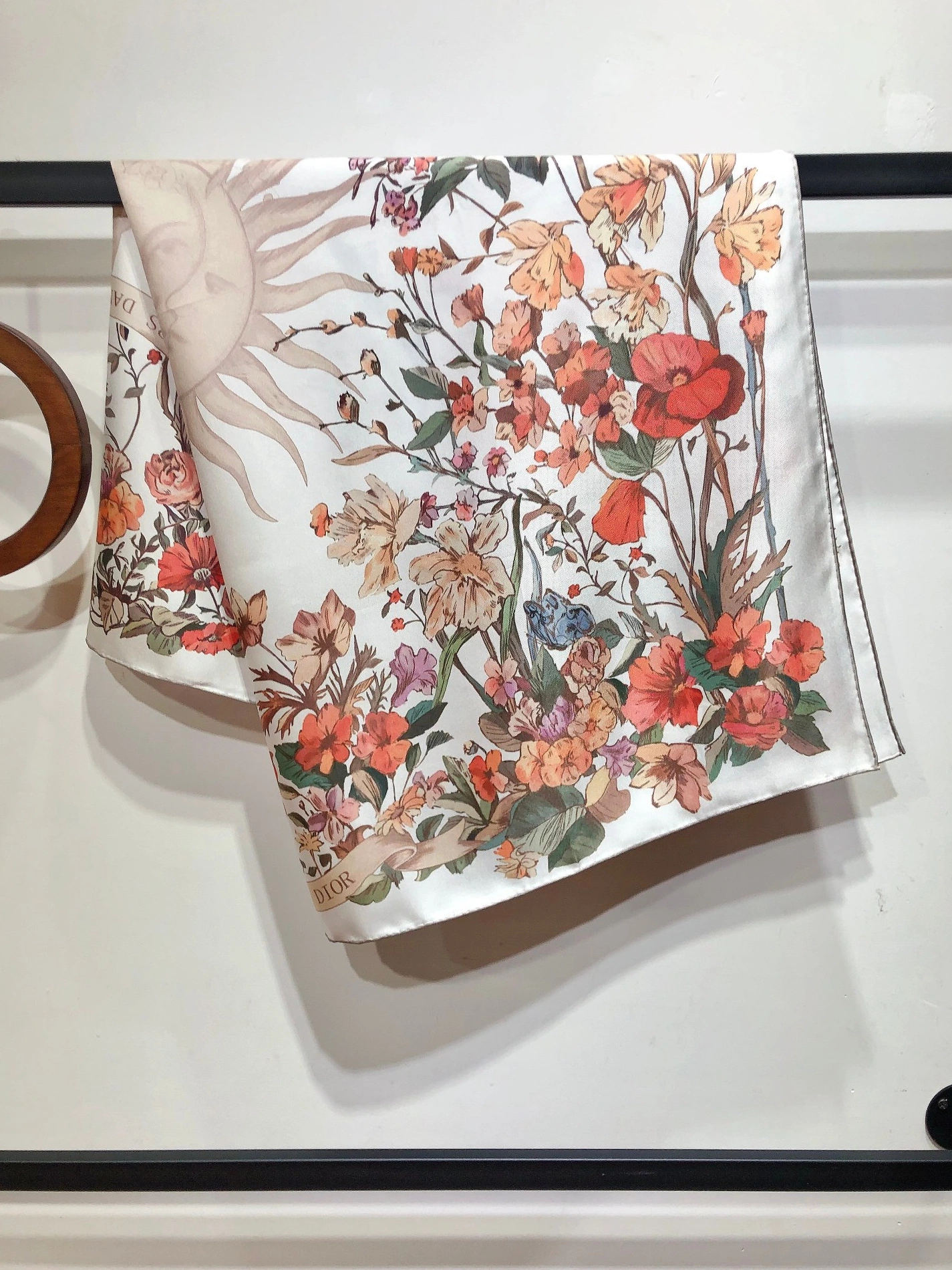 Soft 8822 Christian Dior Silk Squares For Women - Image 3