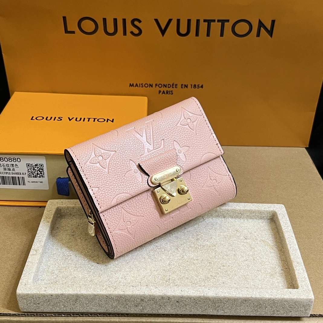 Soft 9042 Louis Vuitton LV Card Case For Women