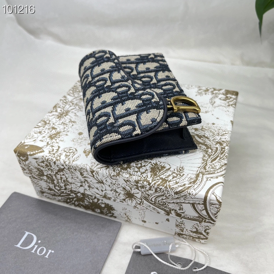 Sophisticated 5648 Christian Dior AAA Quality Wallets For Unisex - Image 3