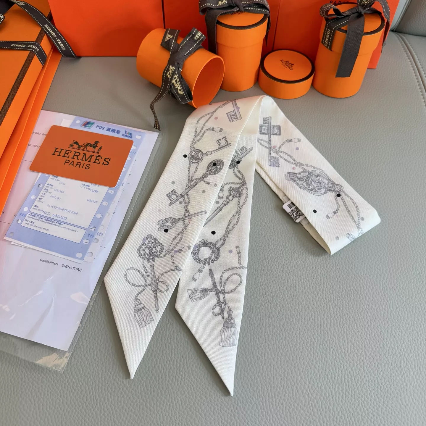 SportInspired 5154 Hermes Silk Scarf