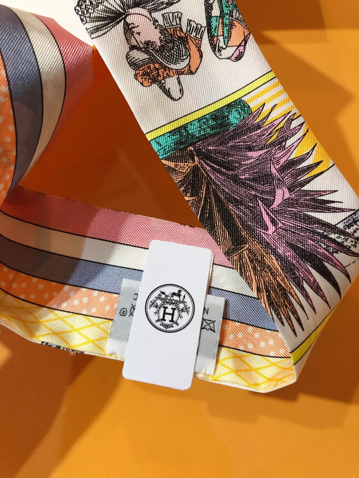 TopPick 7506 Hermes Silk Scarf - Image 3