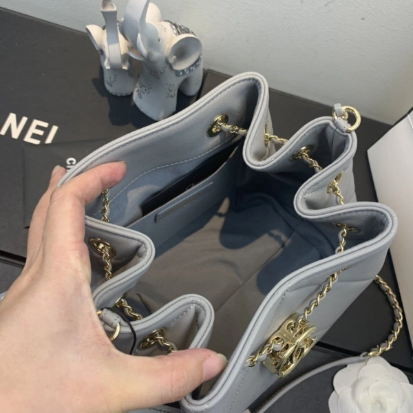 HighQuality CHANEL SMALL DRAWSTRING BAG 268 - Image 6