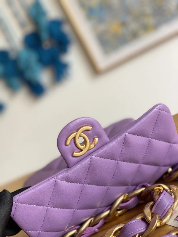 CHANEL SMALL FLAP BAG Comfortable 493 - Image 8