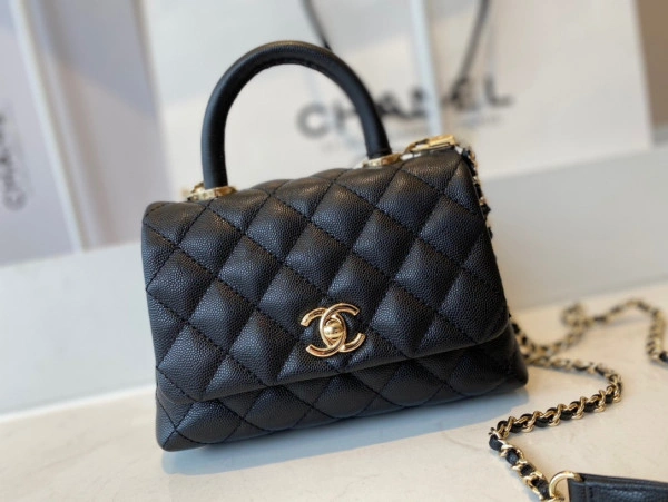 BestValue CHANEL MINI FLAP BAG WITH TOP HANDLE 1061 - Image 3