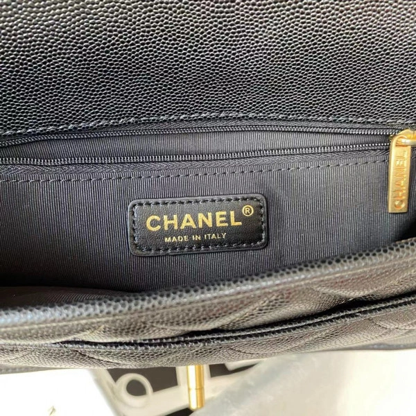 CHANEL SMALL FLAP BAG WITH TOP HANDLE StreetReady 977 - Image 10