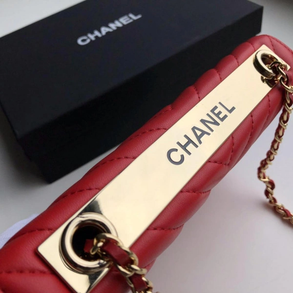 Trendy CHANEL CHAIN WALLET 1393 - Image 7