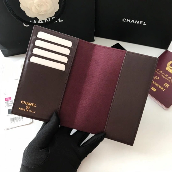 CHANEL PASSPORT HOLDER Comfortable 1822 - Image 6