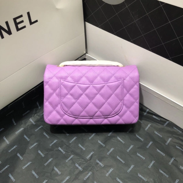 CHANEL FLAP BAG CAVIAR Comfortable 735 - Image 4