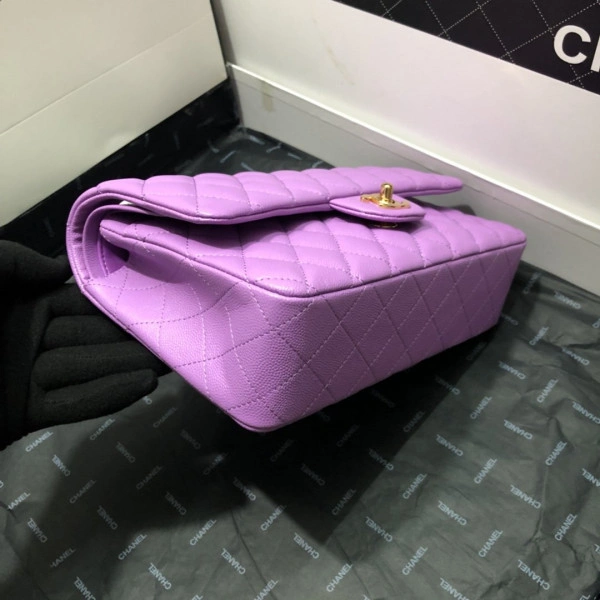 CHANEL FLAP BAG CAVIAR Comfortable 733 - Image 7