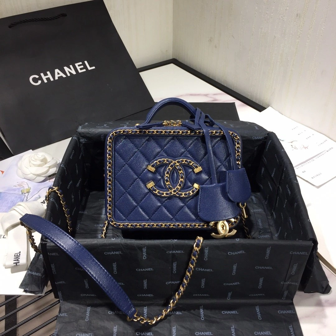 CHANEL VANITY CASE SMALL LARGE WellDesigned 1276 - Image 3