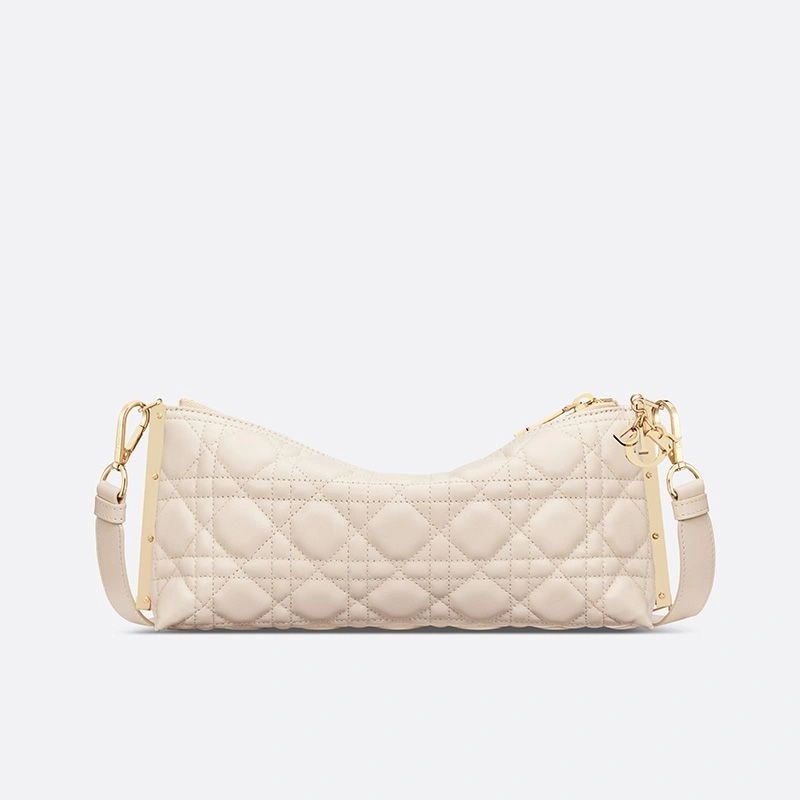 Dior Club Bag Cannage Lambskin Beige - Image 3