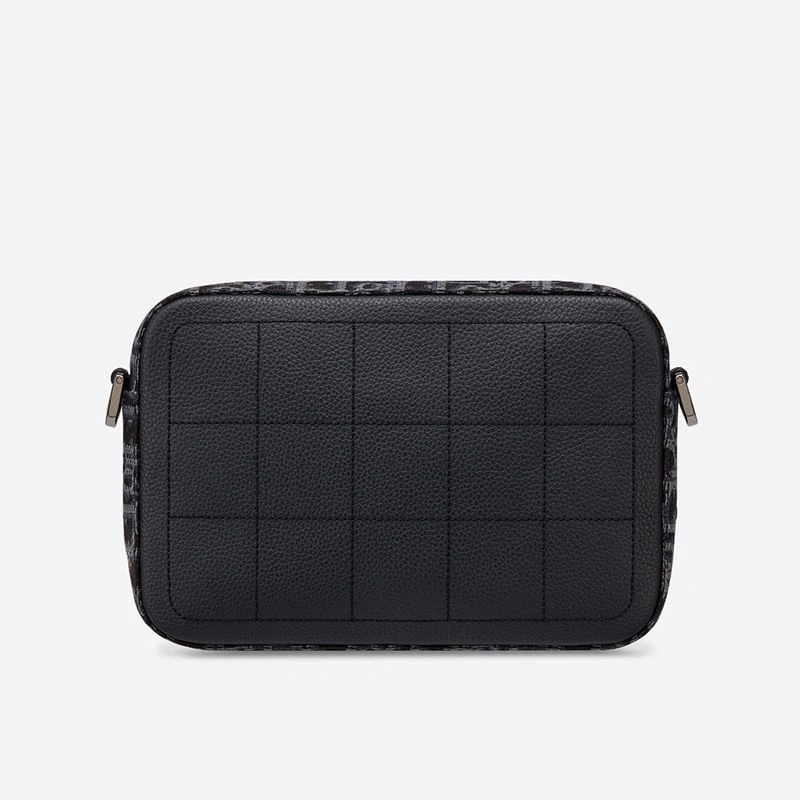 Dior Safari Messenger Oblique Motif Canvas Navy Blue - Image 3