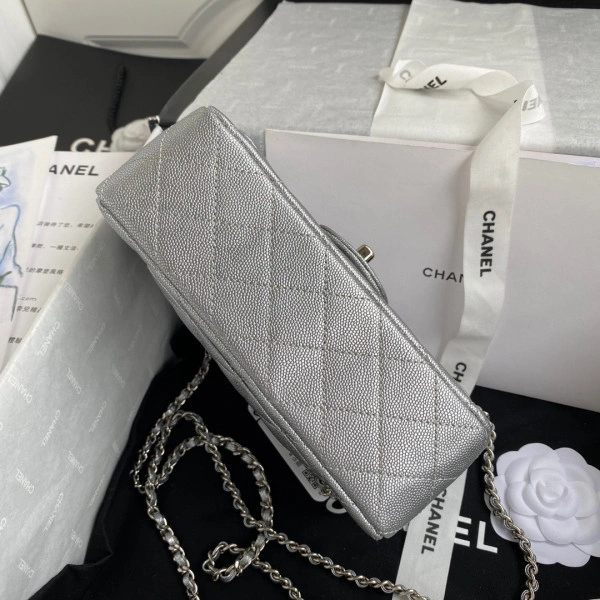 CHANEL MINI FLAP BAG WITH TOP HANDLE WellDesigned 1017 - Image 6