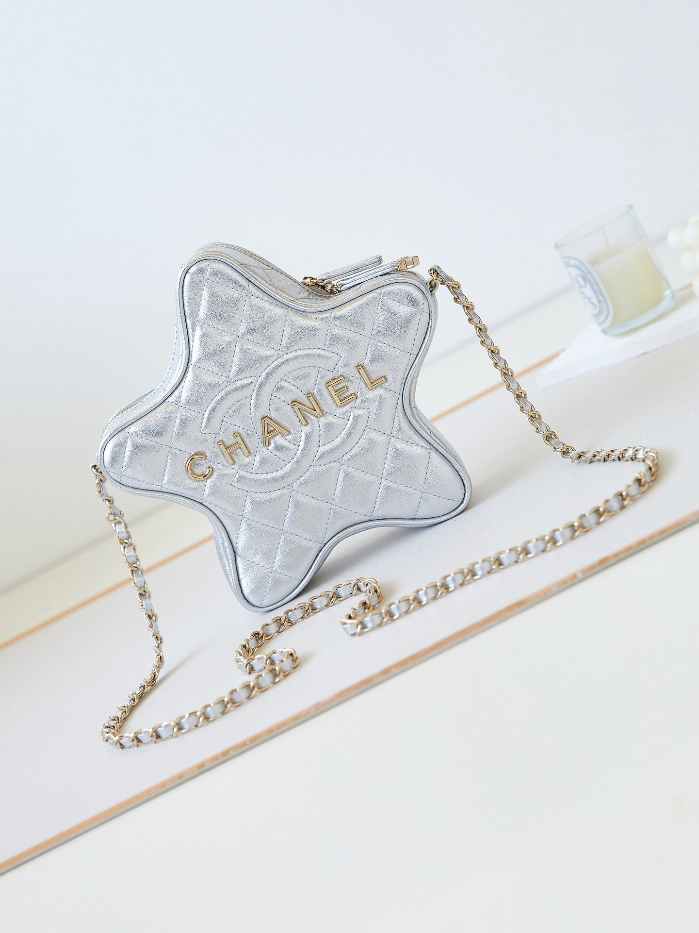 CHANEL STAR HANDBAG EasyMatch 1502