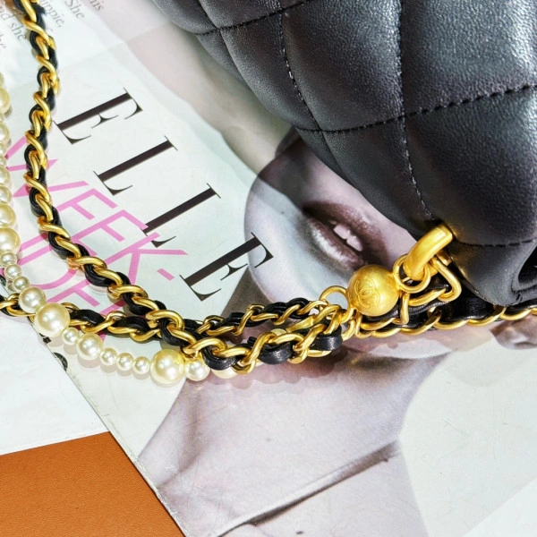 CHANEL FLAP BAG-14.5x19.5x7.5cm Trendy 345 - Image 8