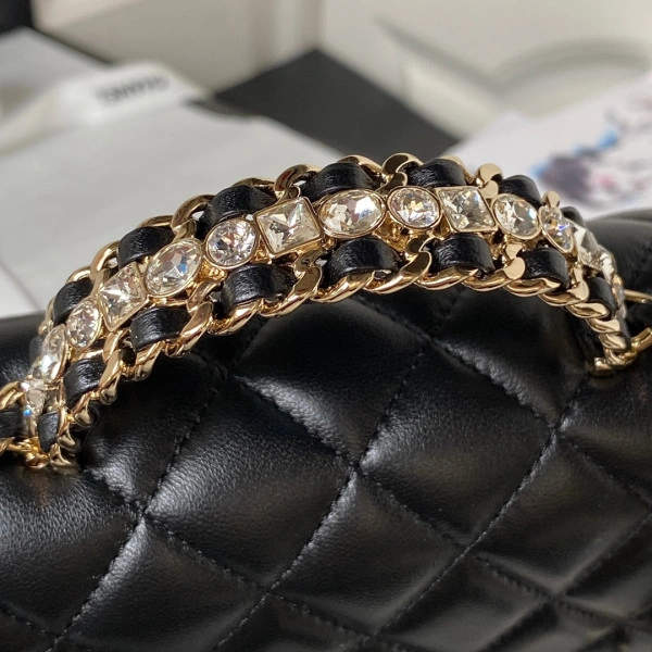 Affordable CHANEL FLAP BAG WITH TOP HANDLE-21CM 932 - Image 5