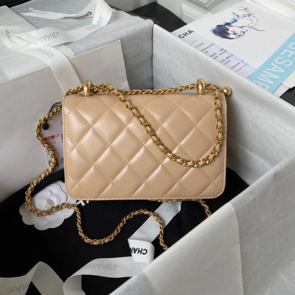 CHANEL FLAP BAG -12X19X8CM WellDesigned 308 - Image 3