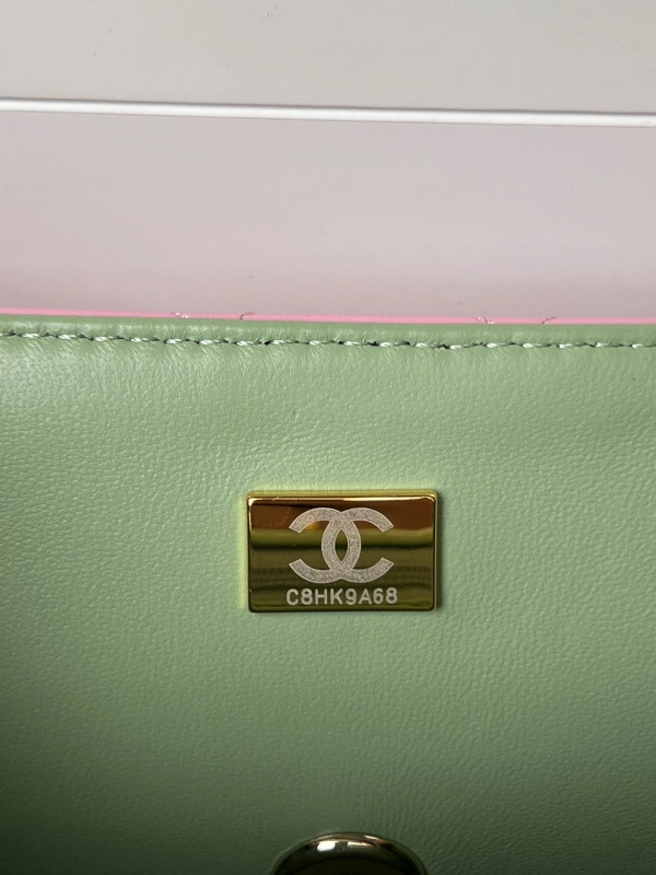 Trendy CHANEL FLAP BAG WITH TOP HANDLE-20*12*6cm 924 - Image 10