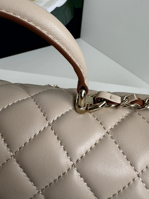 CHANEL FLAP BAG WITH TOP HANDLE-20*12*6cm GoodFit 898 - Image 5